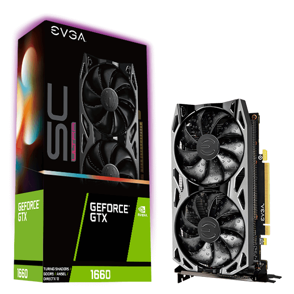 EVGA 06G-P4-1067-KR graphics card NVIDIA GeForce GTX 1660 6 GB GDDR5 thumbnail