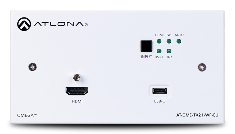At-ome-tx21-wp-e Omega Hdmi Transmitter Wall Plate thumbnail