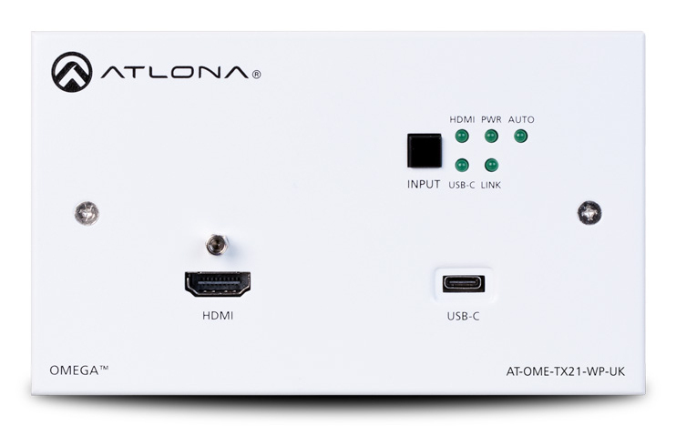 At-ome-tx21-wp-e Omega Hdmi Transmitter Wall Plate thumbnail