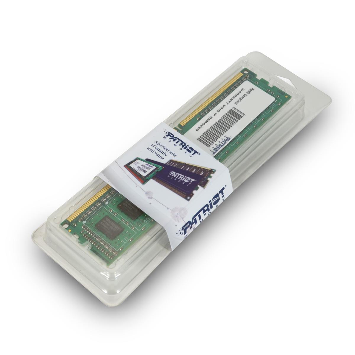 4GB DDR3 PC3-12800 1600MHZ CL11 PATRIOT thumbnail