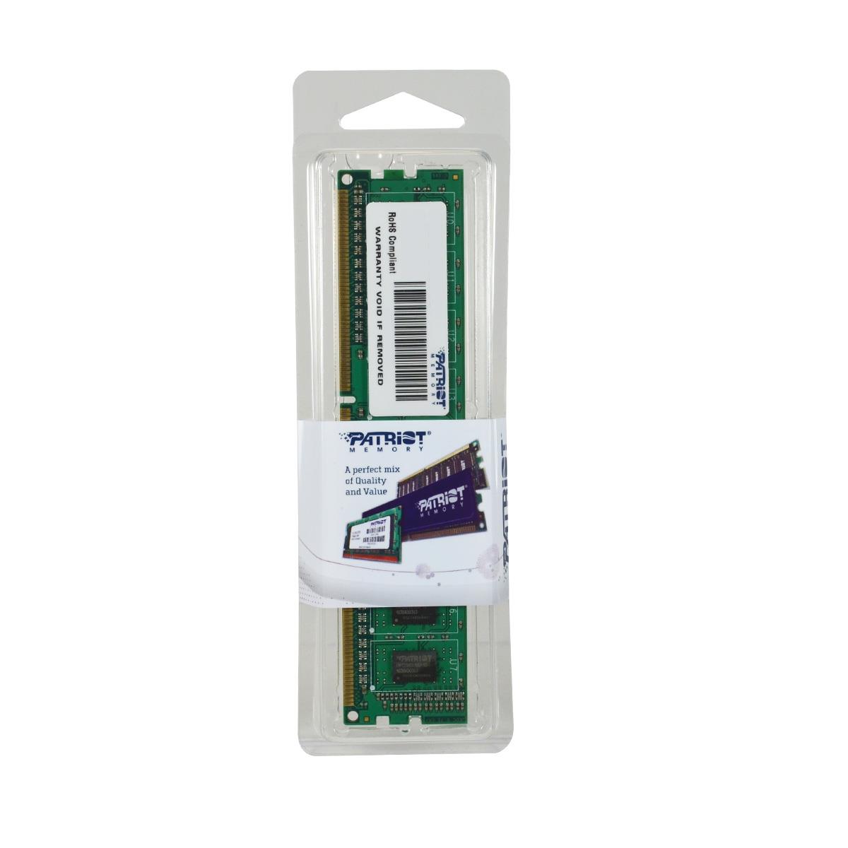 4GB DDR3 PC3-12800 1600MHZ CL11 PATRIOT thumbnail