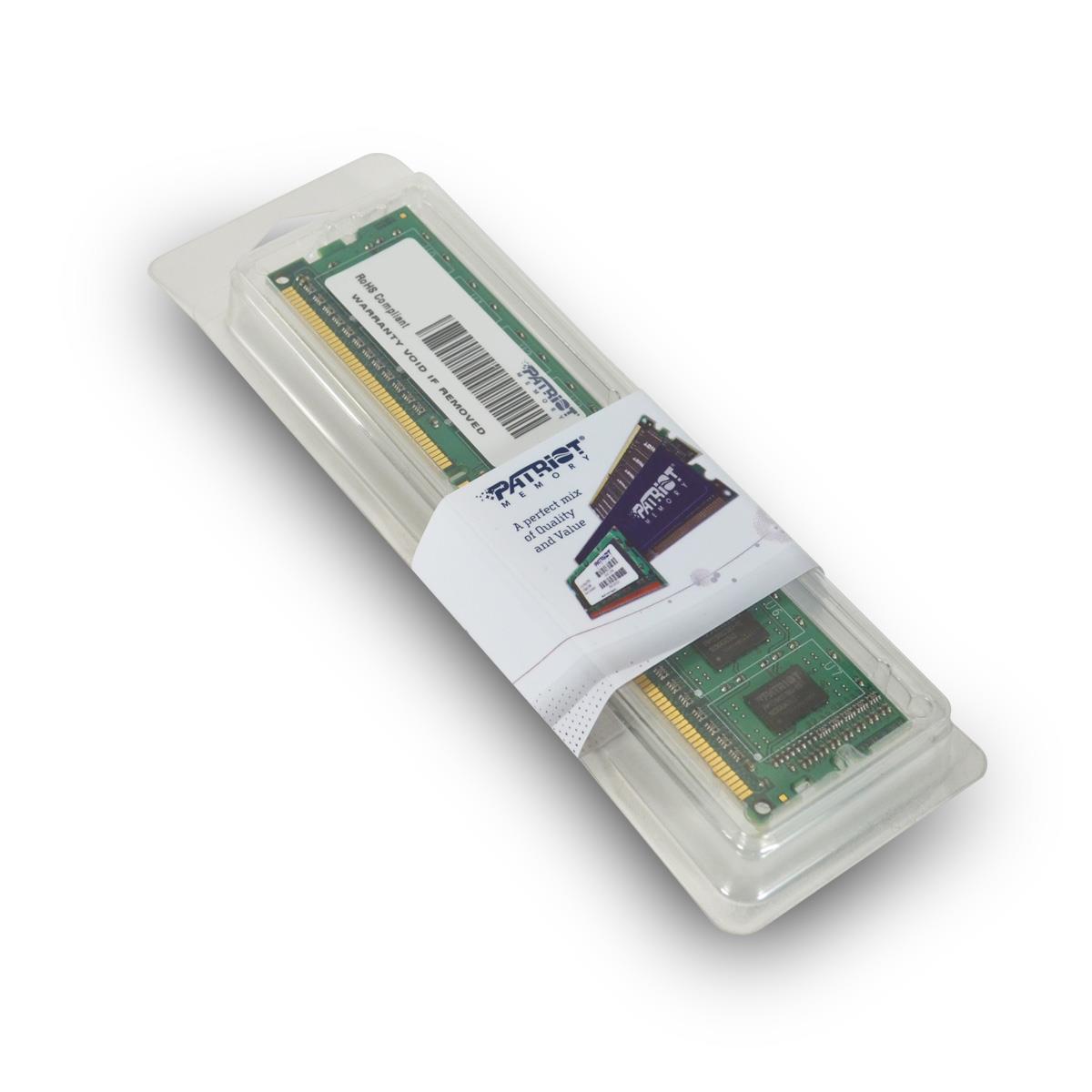 4GB DDR3 PC3-12800 1600MHZ CL11 PATRIOT thumbnail