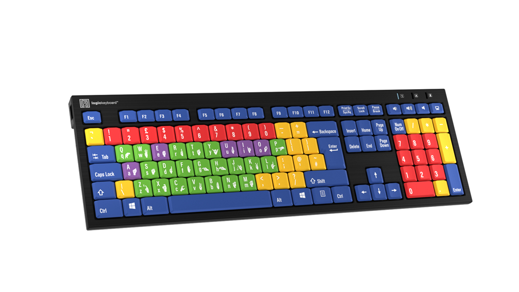 Kids Learning keyboard NERO PC UK Keyboard thumbnail