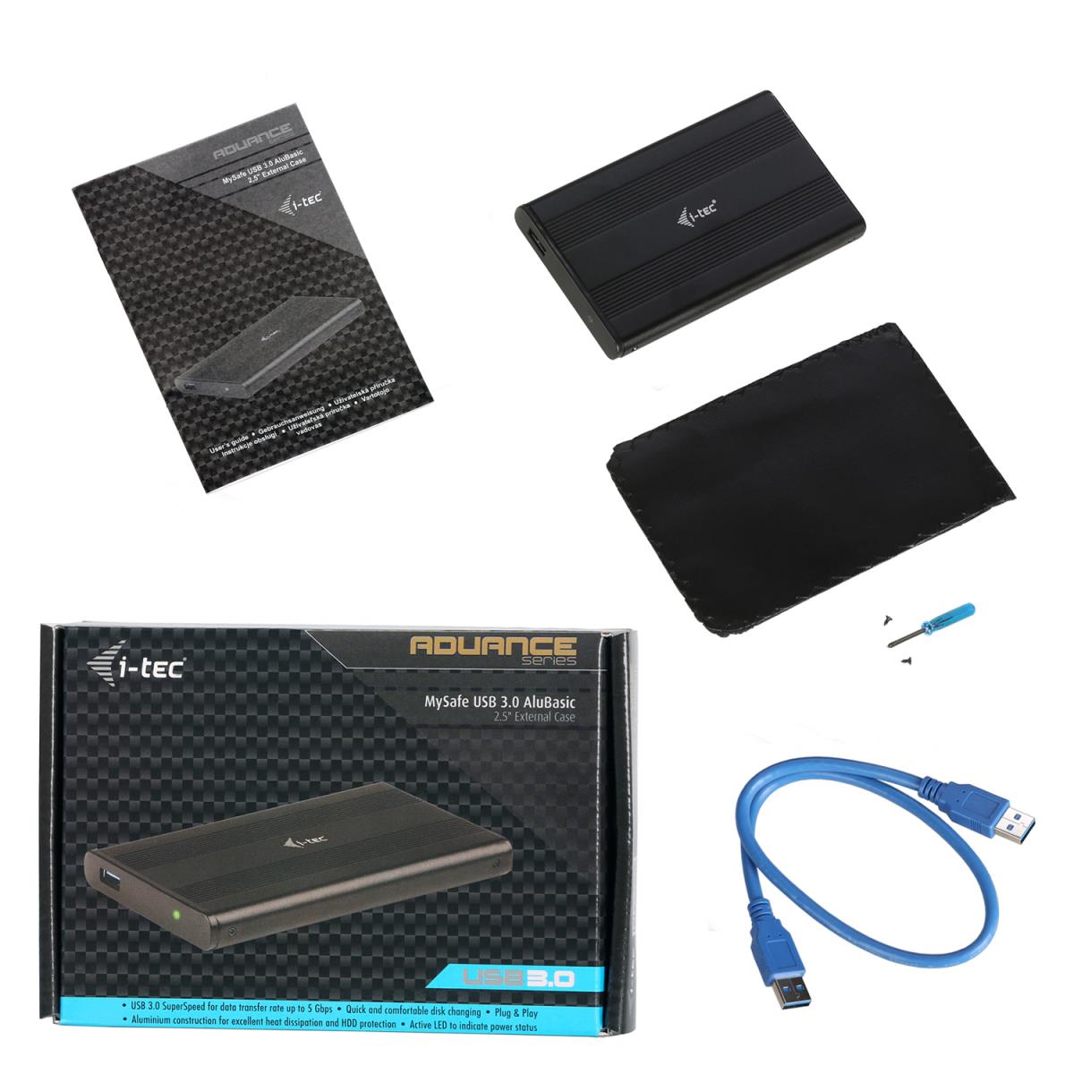 I-TEC USB 3.0 CASE HDD SSD ALU thumbnail