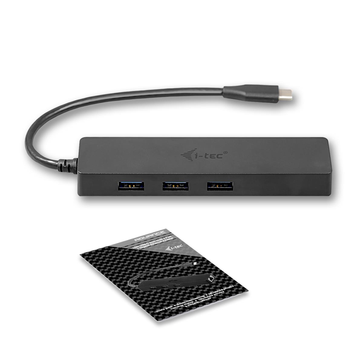 I-TEC USB-C SLIM HUB + GLAN thumbnail