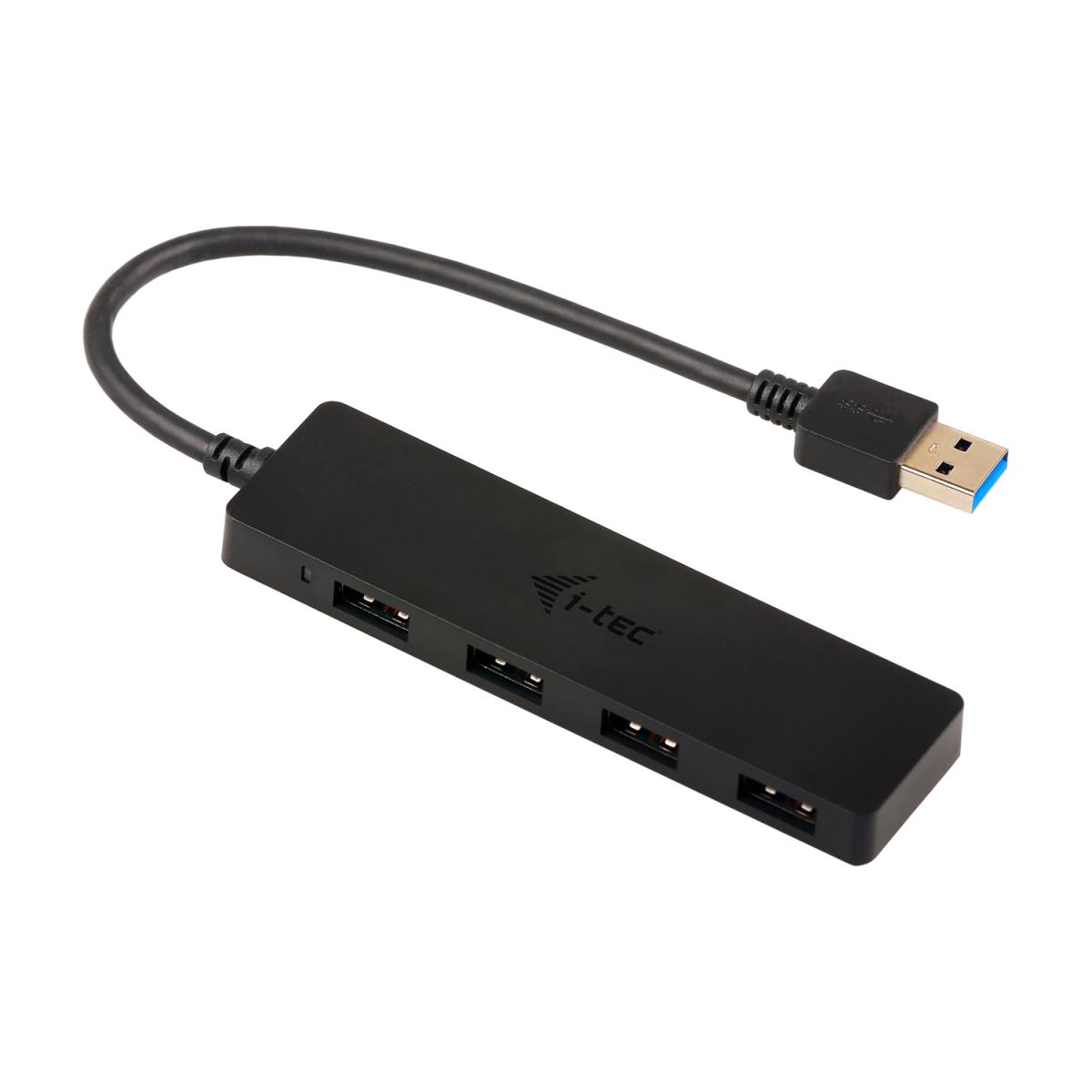 I-TEC SLIM PASSIVE HUB 4P BLACK thumbnail
