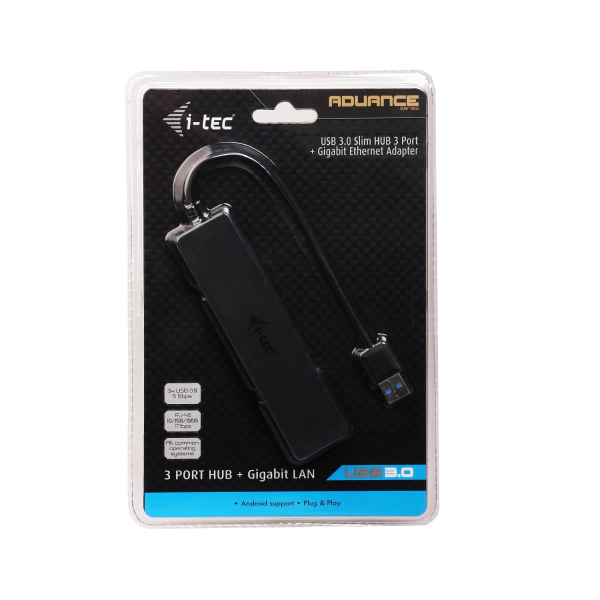 I-TEC SLIM HUB 3 PORT USB 3.0 thumbnail