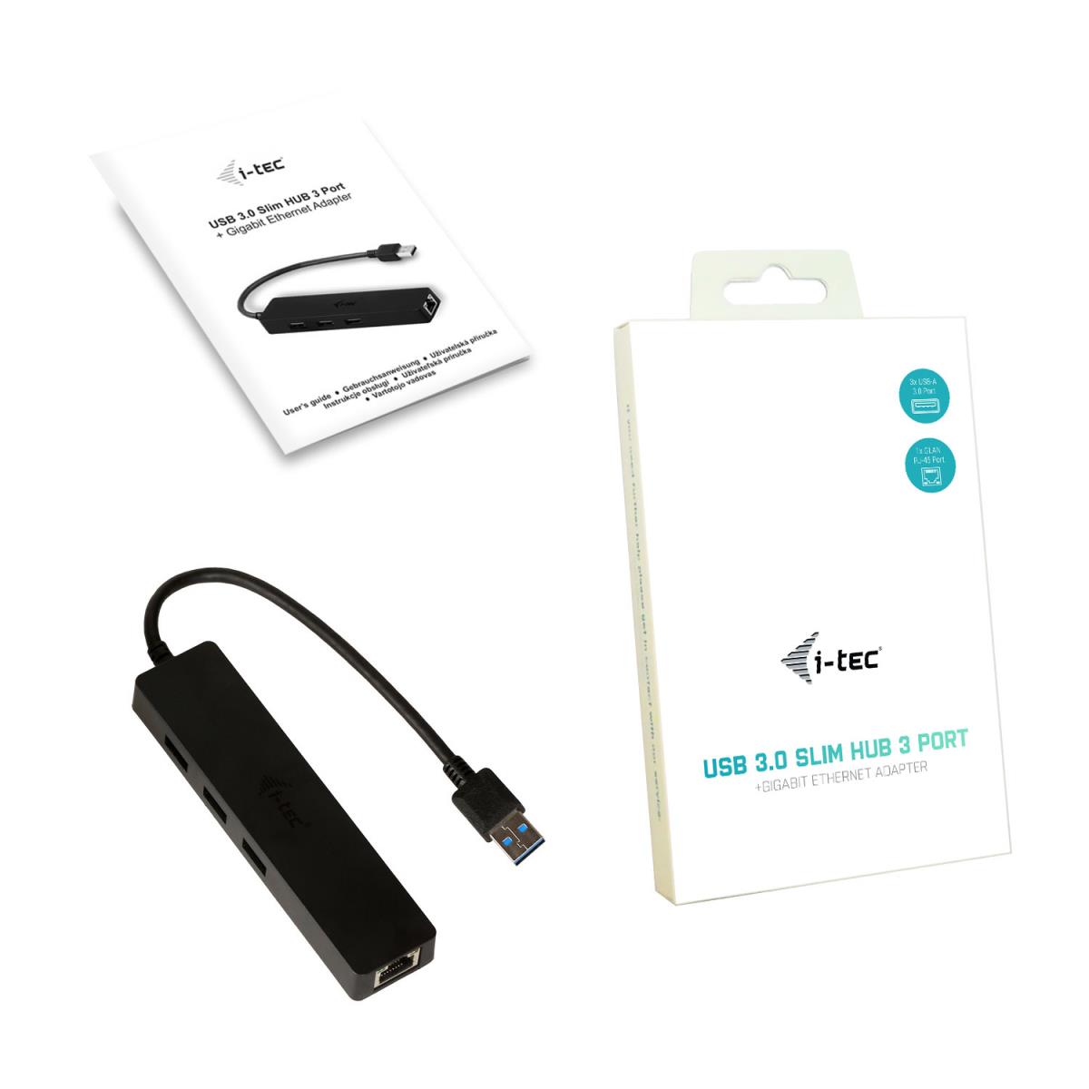 I-TEC SLIM HUB 3 PORT USB 3.0 thumbnail