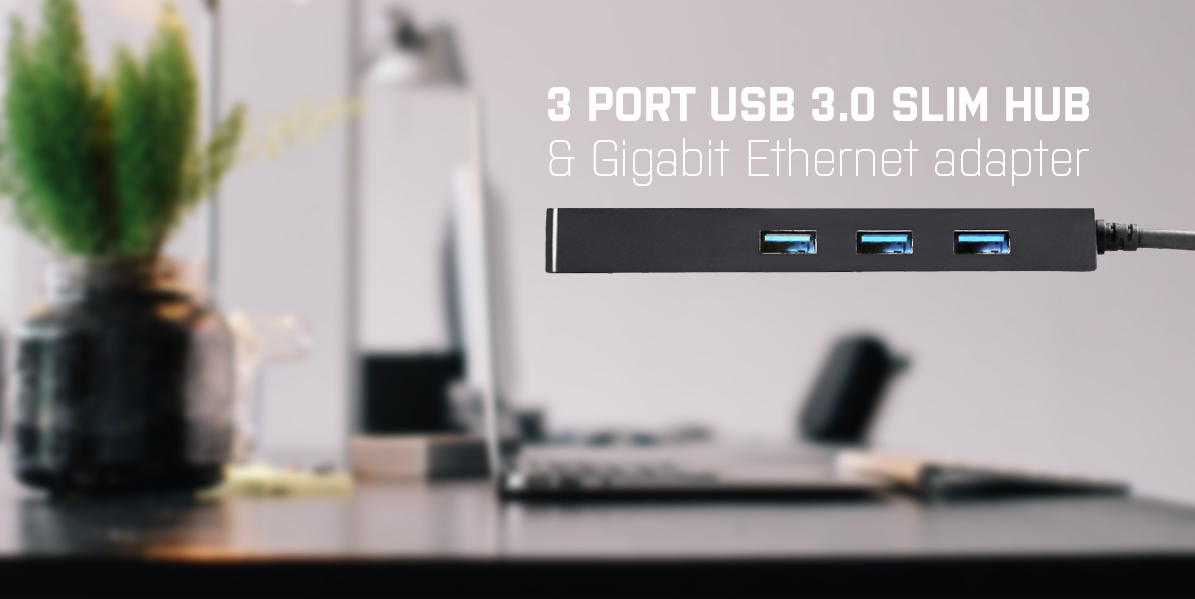 I-TEC SLIM HUB 3 PORT USB 3.0 thumbnail