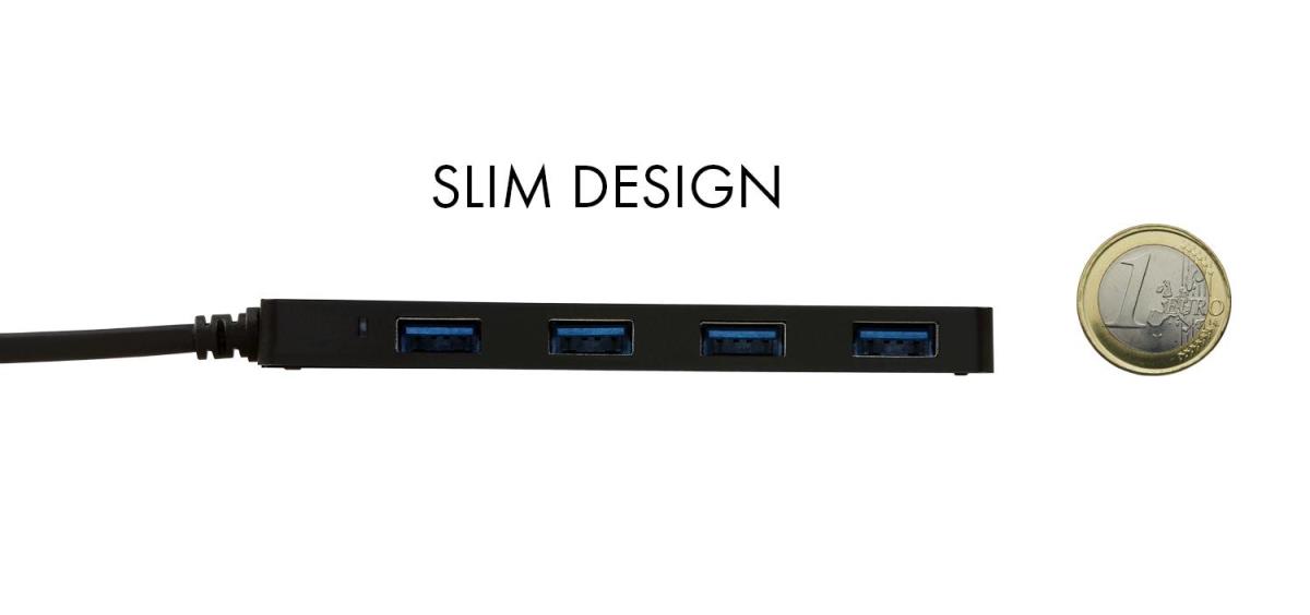I-TEC USB-C SLIM PASSIVE HUB 4P thumbnail