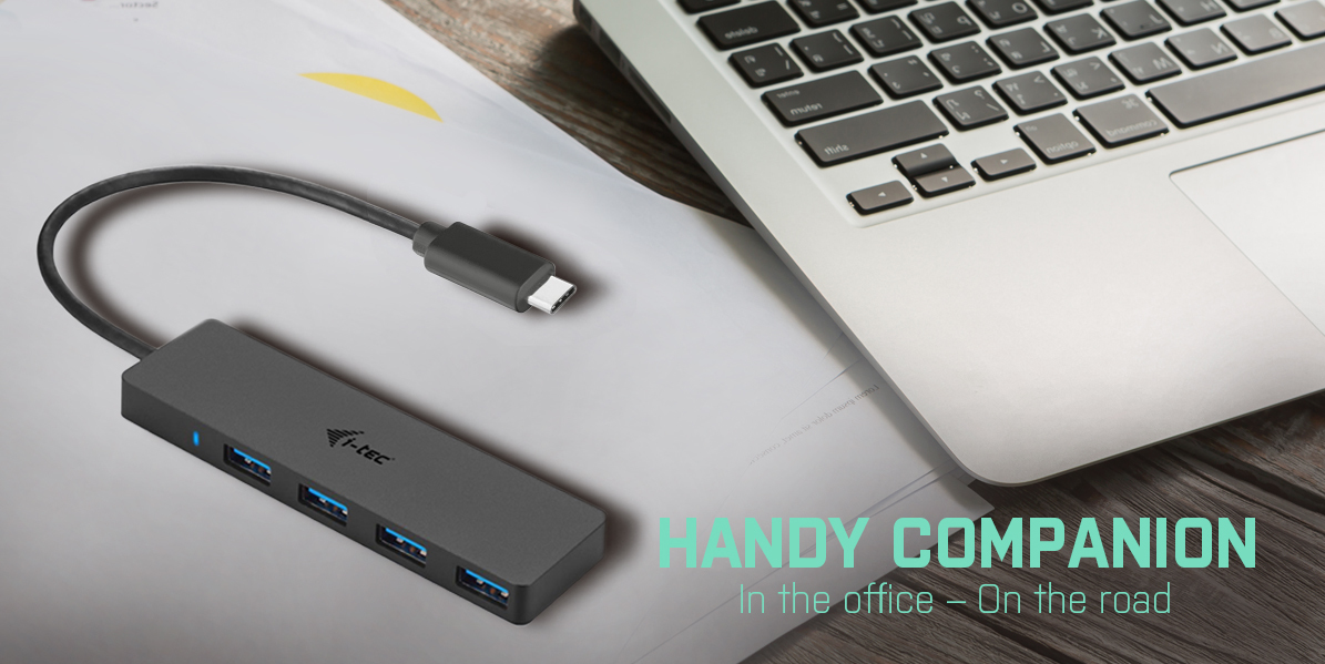 I-TEC USB-C SLIM PASSIVE HUB 4P thumbnail
