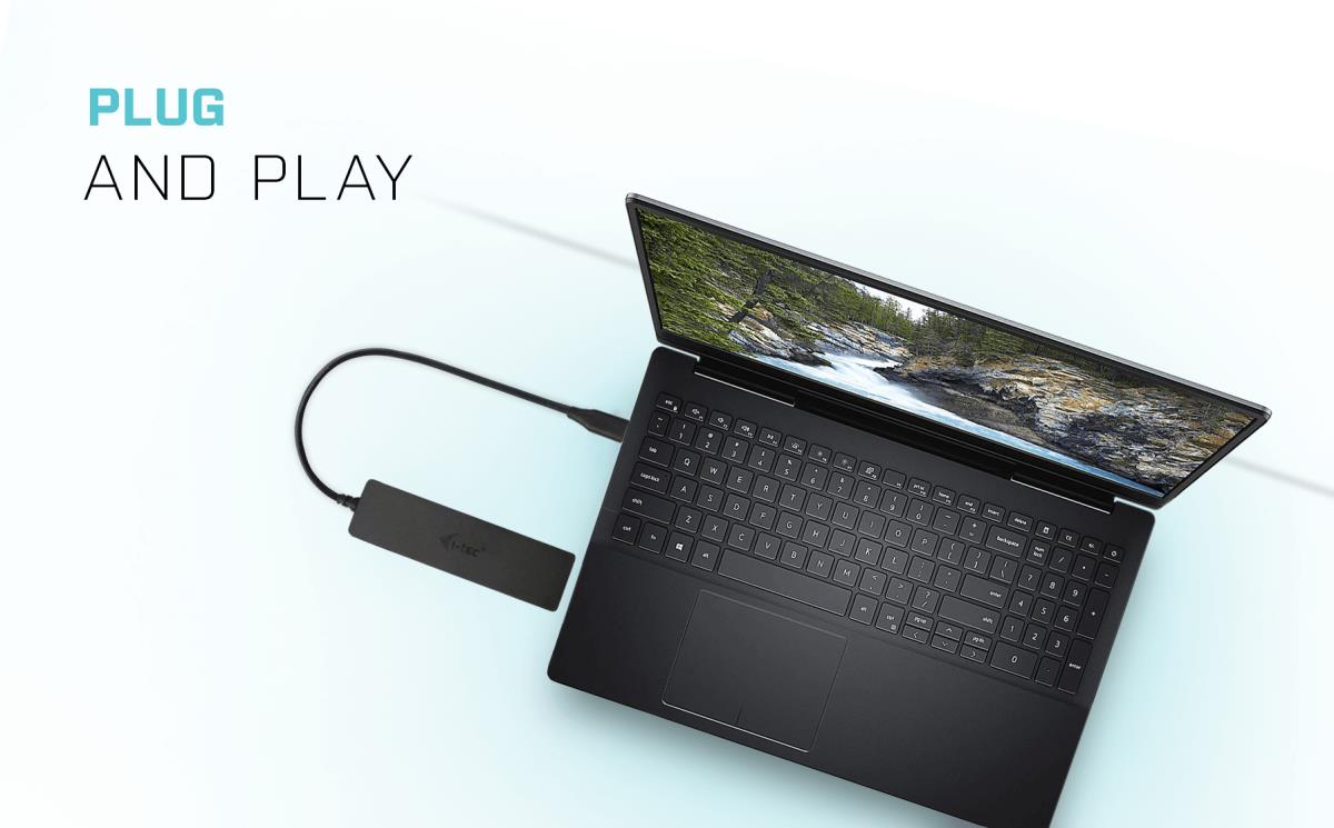 I-TEC USB-C SLIM PASSIVE HUB 4P thumbnail