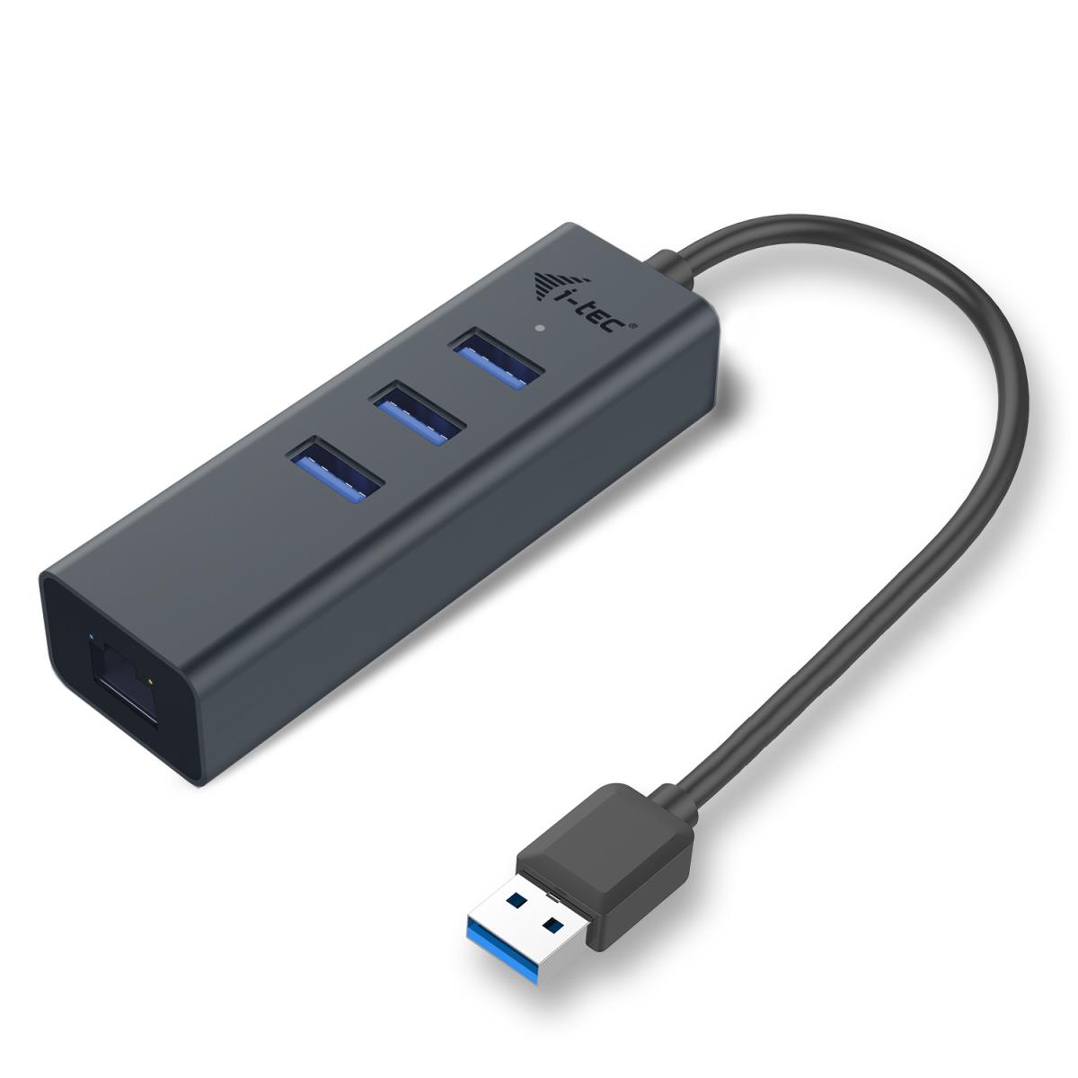I-TEC USB 3.0 METAL HUB + GLAN thumbnail