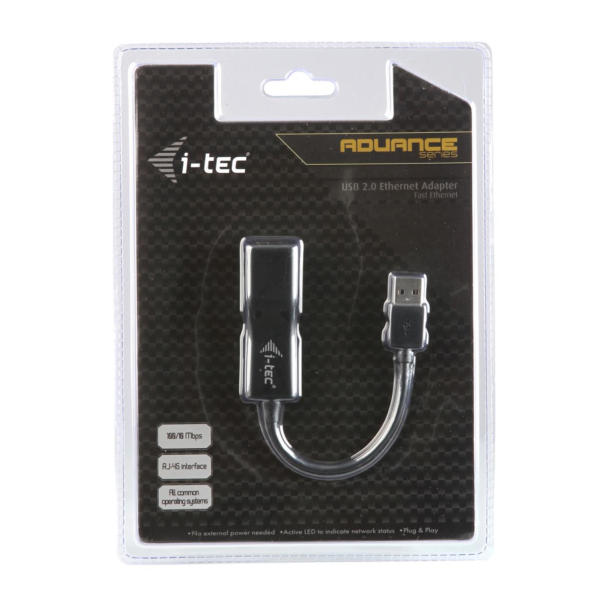 I-TEC USB 2.0 NETWORK ADAPTER thumbnail