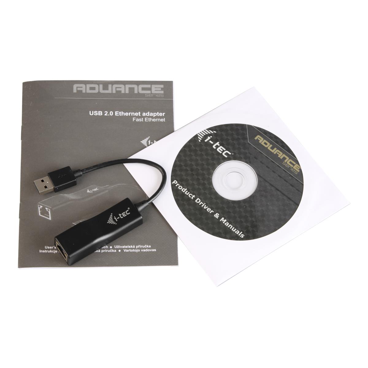 I-TEC USB 2.0 NETWORK ADAPTER thumbnail