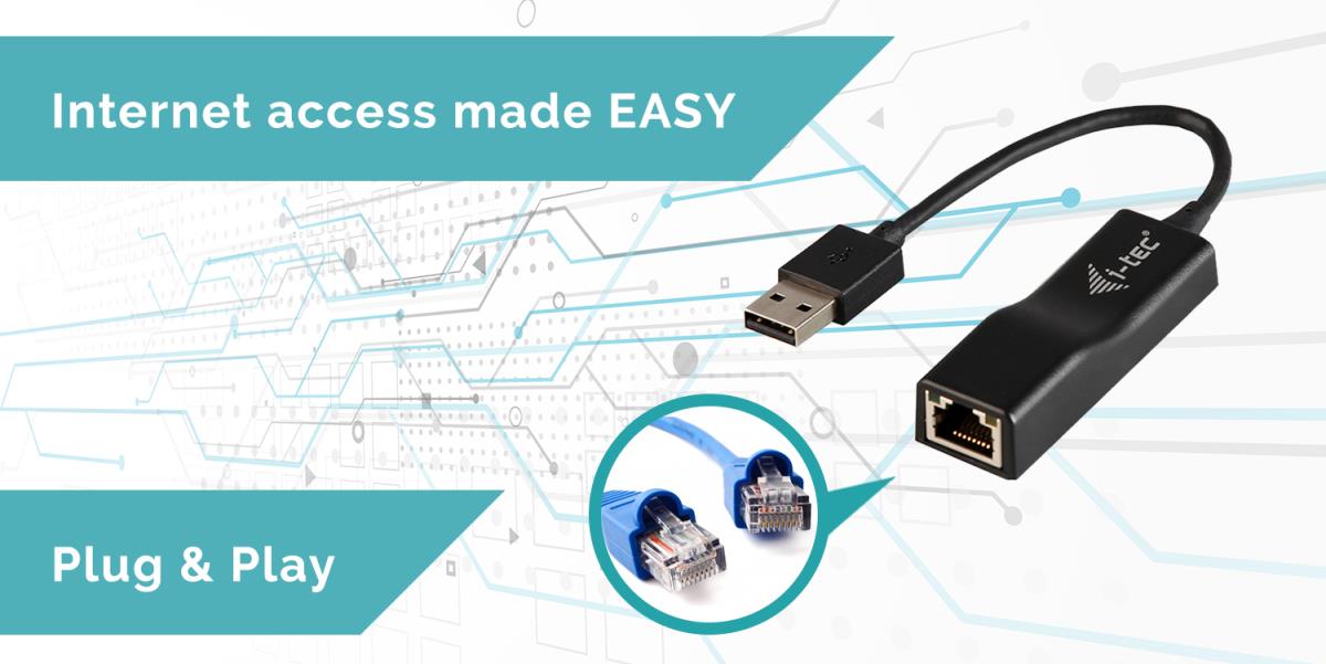 I-TEC USB 2.0 NETWORK ADAPTER thumbnail