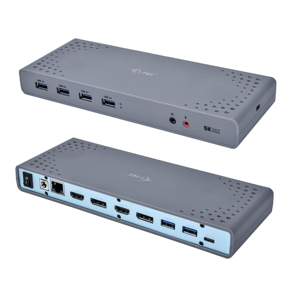 EU Product - D USB 3.0 USB-C 5K Universal Dual Docking Station thumbnail