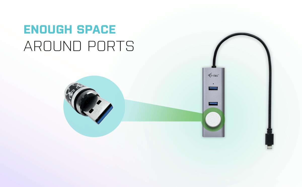 I-TEC USB-C METAL 4-PORT HUB thumbnail