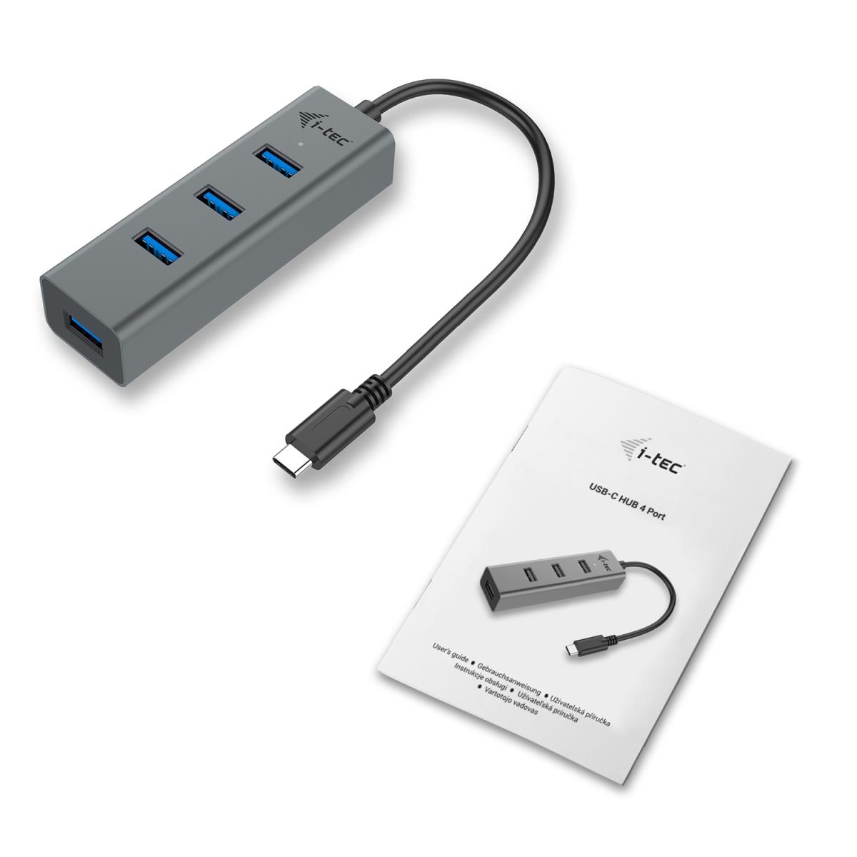 I-TEC USB-C METAL 4-PORT HUB thumbnail