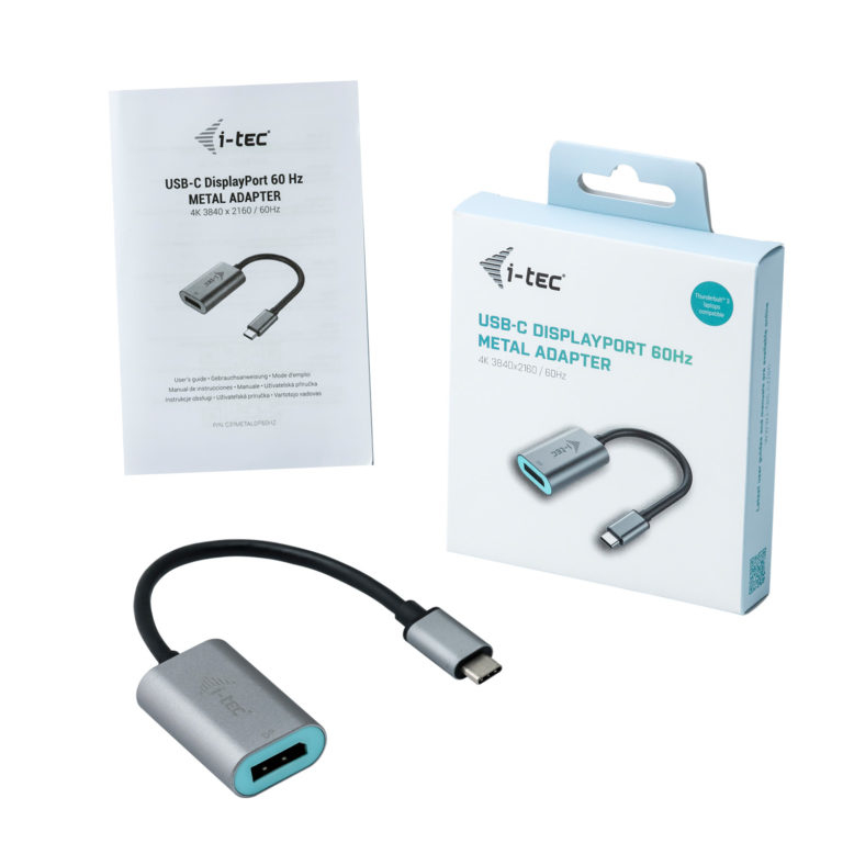 EU Product - Usb-C Metal Display Port Adapter 60Hz - Adapter - Digital thumbnail