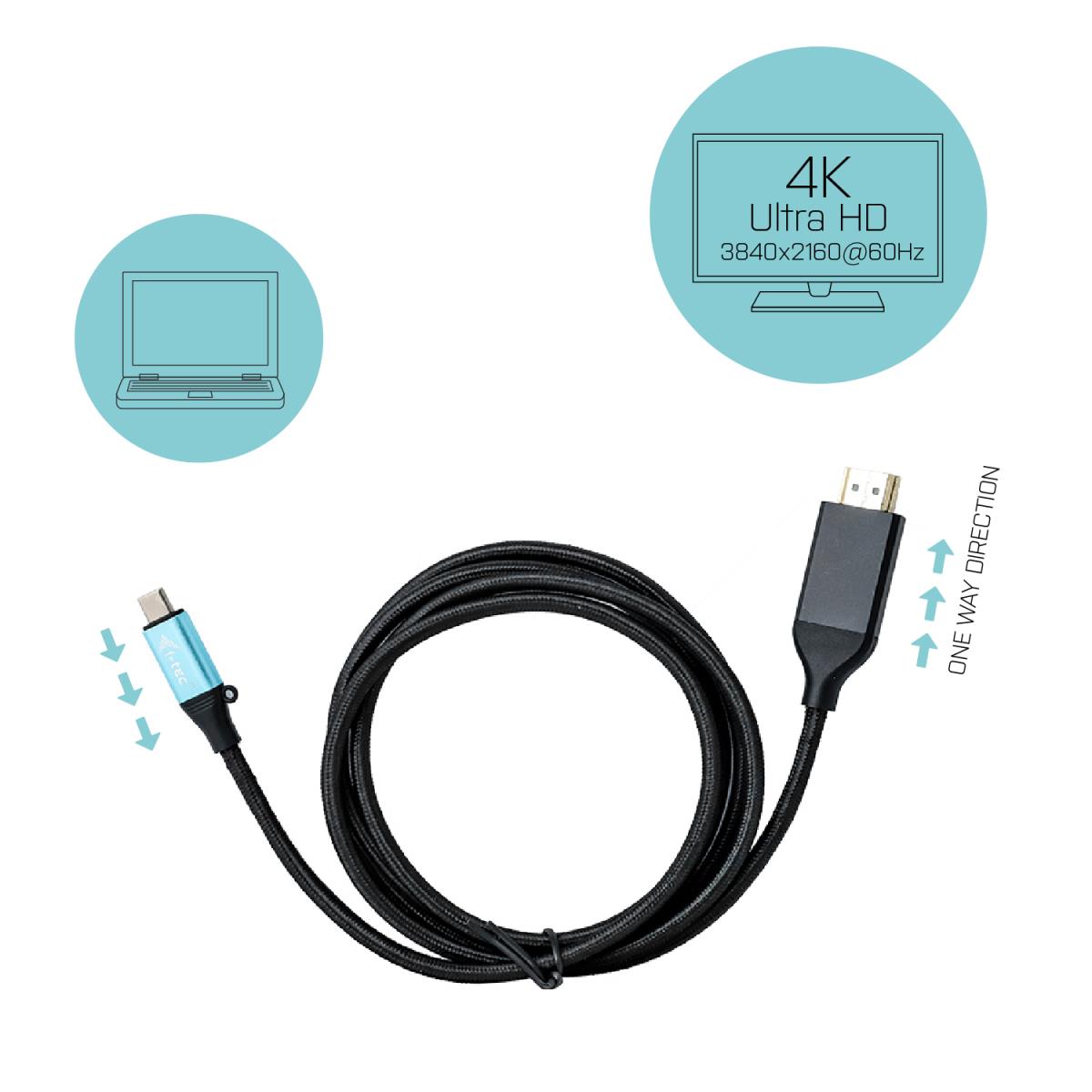 I-TEC USB-C TO HDMI CABLE 150CM thumbnail