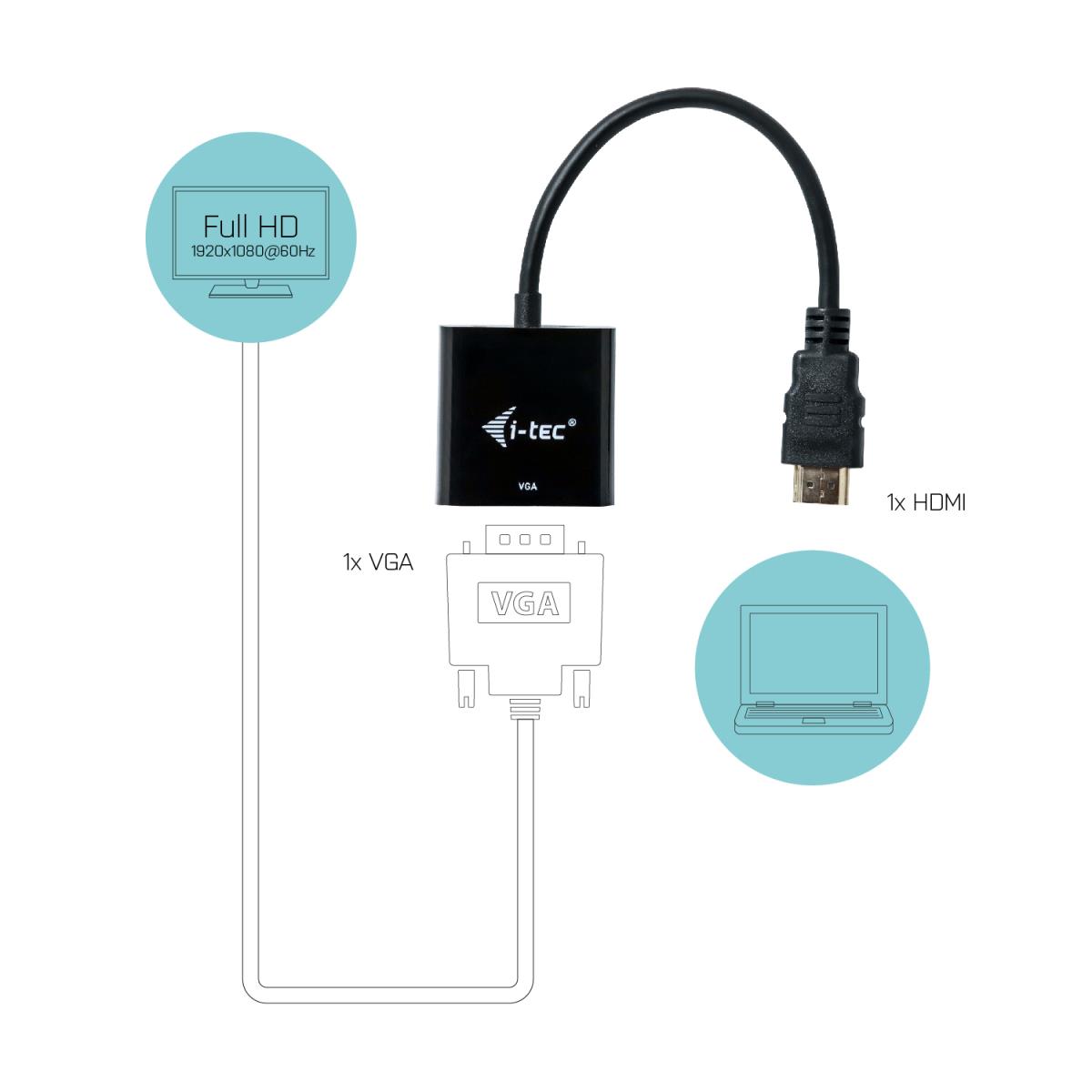 I-TEC HDMI TO VGA ADAPTER thumbnail
