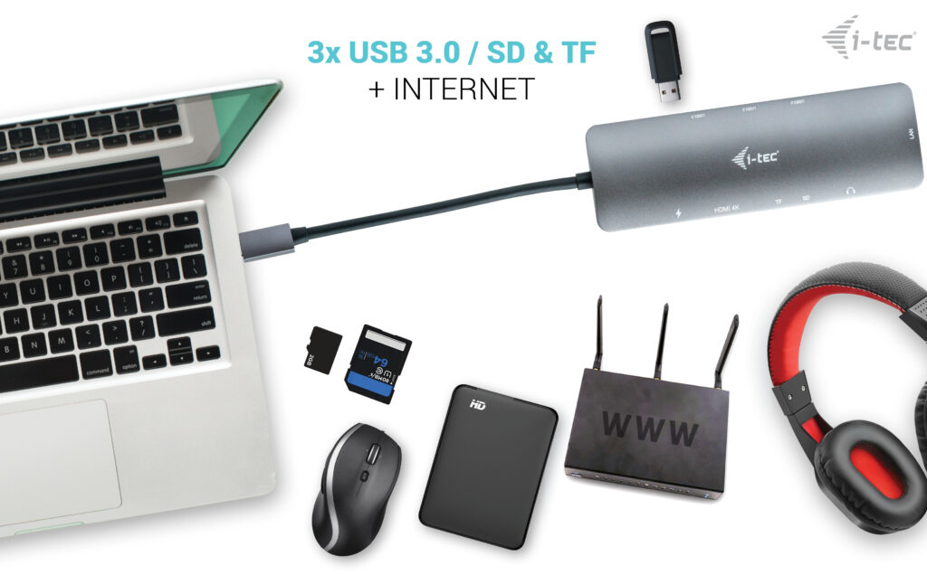 I-TEC USBC NANODOCK HDMI LAN PD thumbnail
