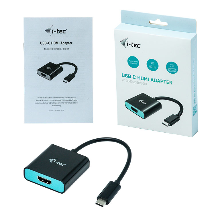 I-TEC USB-C HDMI ADAPTER 4K/60 thumbnail