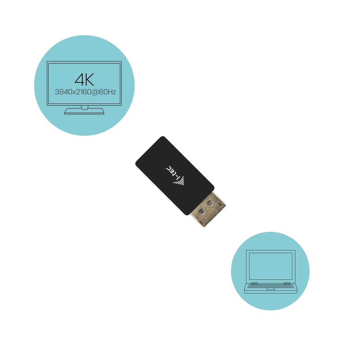 I-TEC DP TO HDMI ADAPTER 4K thumbnail