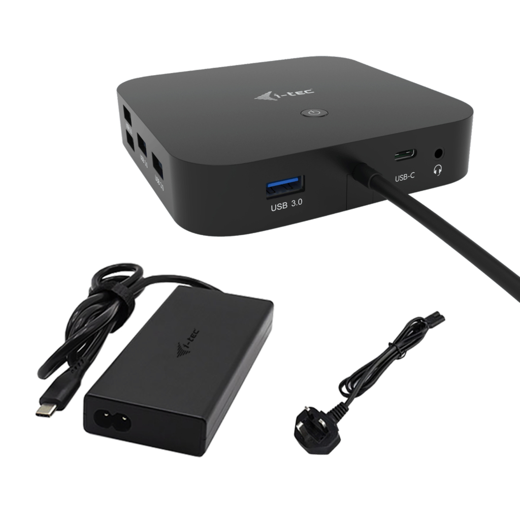 I-TEC USB-C DUAL DISP DOCKINGUK thumbnail