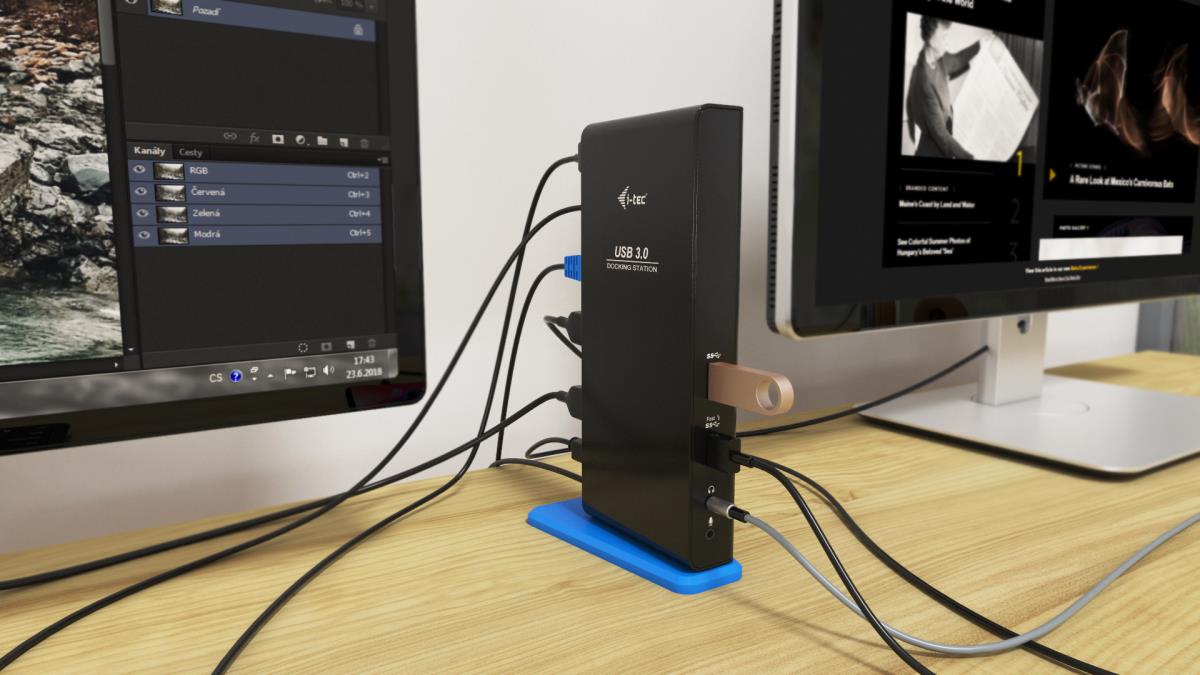 I-TEC USB 3.0/USB-C DUAL HDMI thumbnail