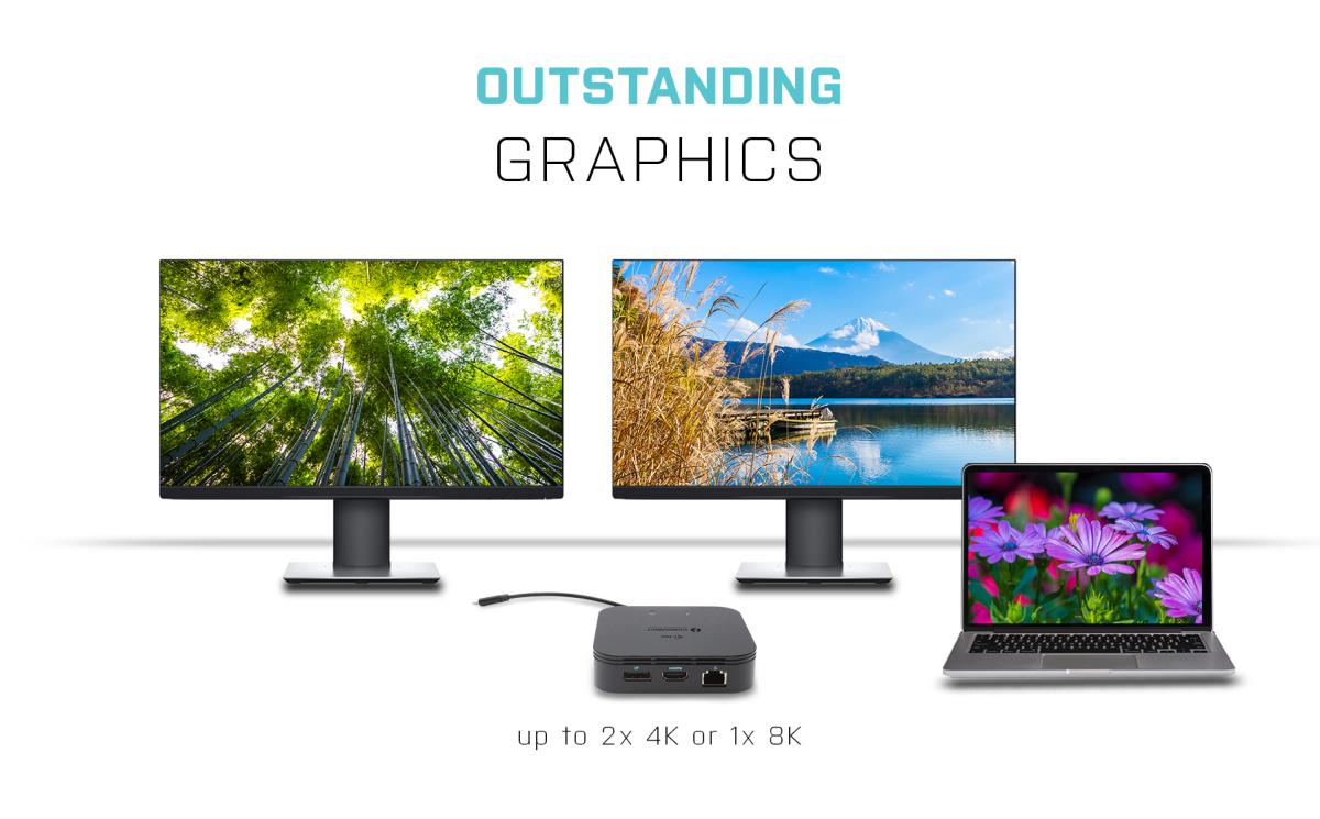 EU Product - Thunderbolt 3 Travel Dock Dual 4K Display+ Power Delivery 60W thumbnail