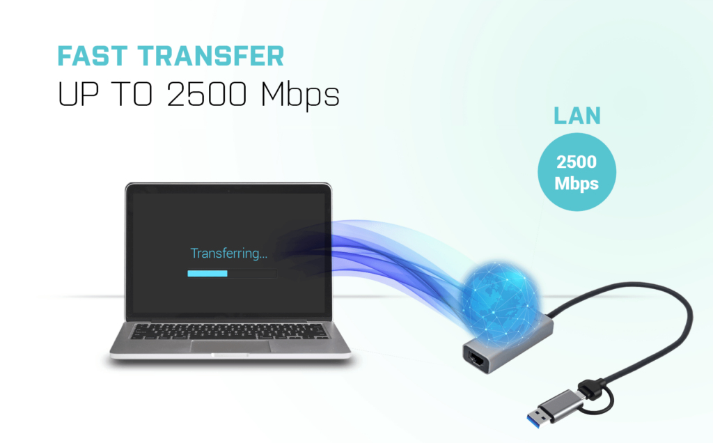 I-TEC USB-C 2.5GBPS LAN ADAPTER thumbnail