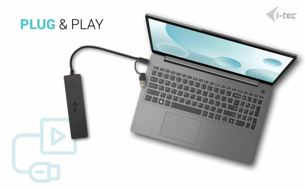 I-TEC USB-C HUB 2+2X USB-C/A thumbnail