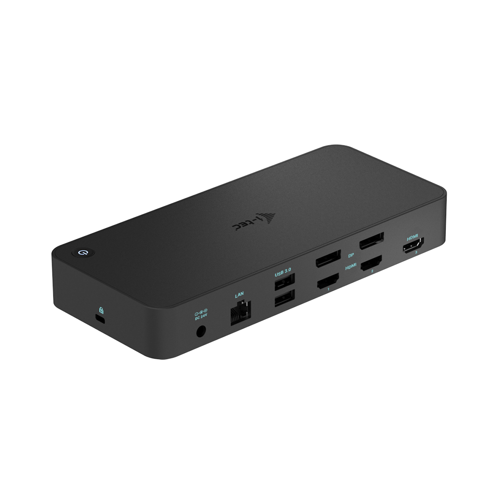 EU Product - D I-TEC USB 3.0/USB-C Tripledock mit PD 100W 3x4K 60Hz thumbnail