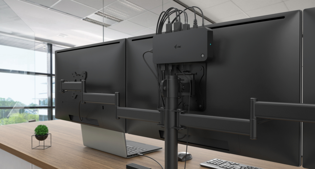 EU Product - D I-TEC USB 3.0/USB-C Tripledock mit PD 100W 3x4K 60Hz thumbnail