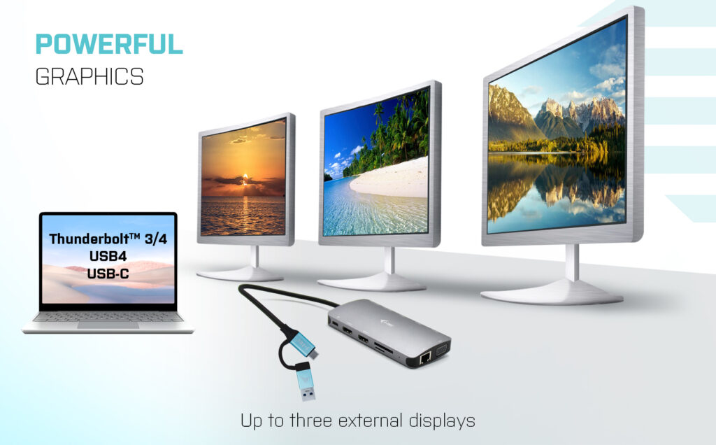 I-TEC USB 3.0 3X LCD NANO DOCK thumbnail