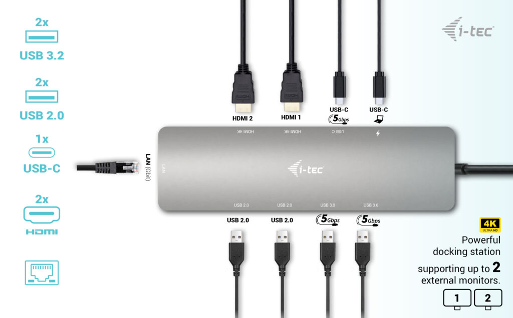 USB-C METAL NANO 2X HDMI thumbnail