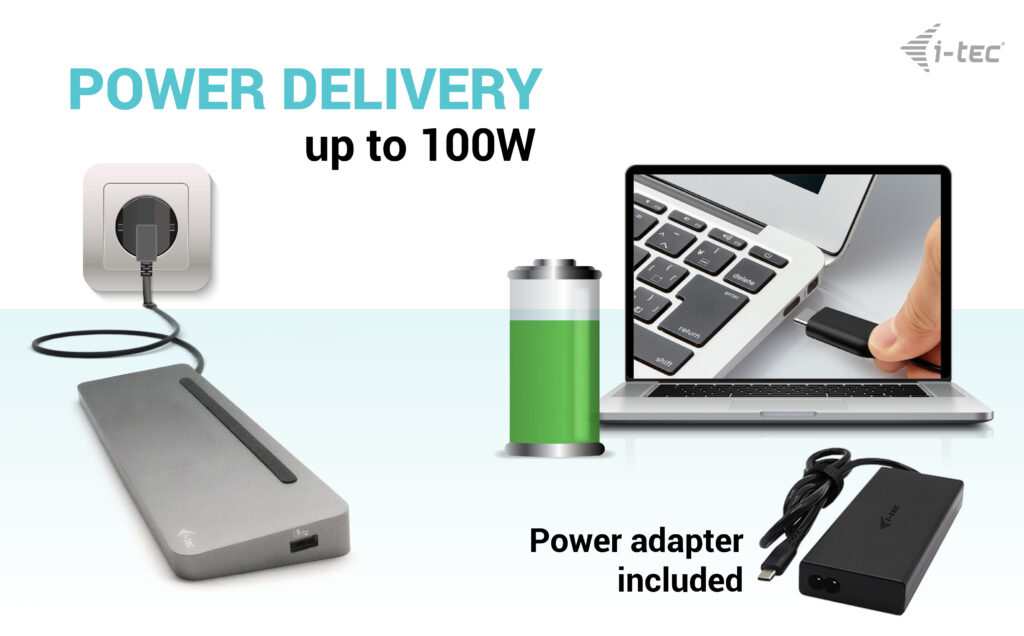 I-TEC USB-C ERGO DOCK + CHARGER thumbnail