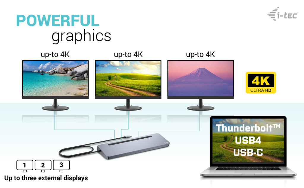 I-TEC USB-C ERGO DOCK + CHARGER thumbnail