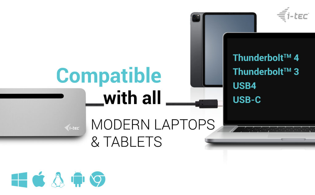 I-TEC USB-C ERGO DOCK + CHARGER thumbnail