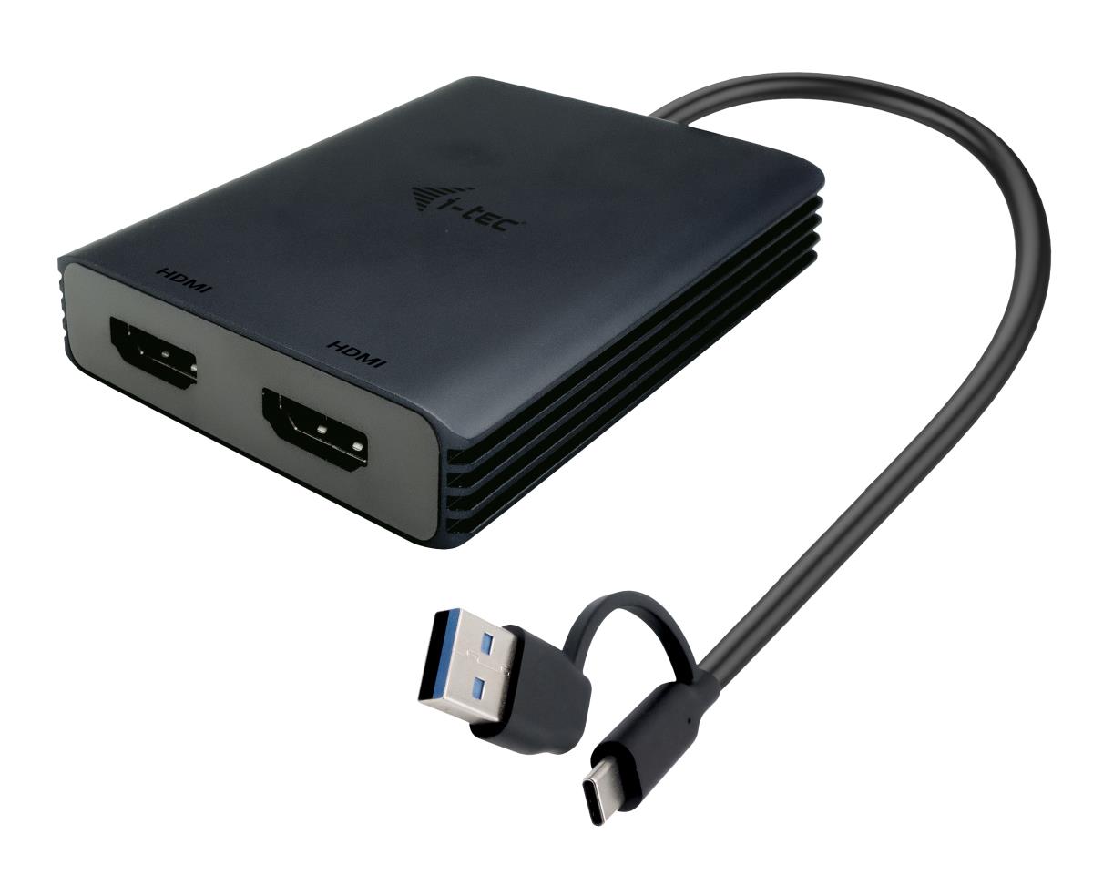 I-TEC USB-A/C 2X HDMI ADAPTER thumbnail
