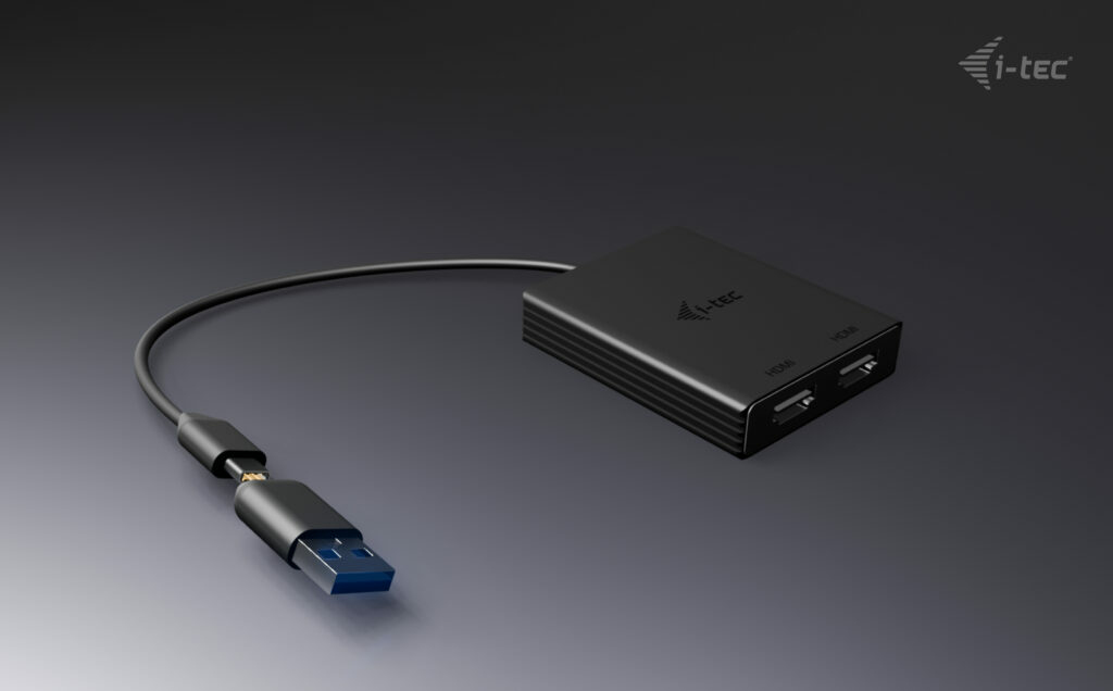 I-TEC USB-A/C 2X HDMI ADAPTER thumbnail