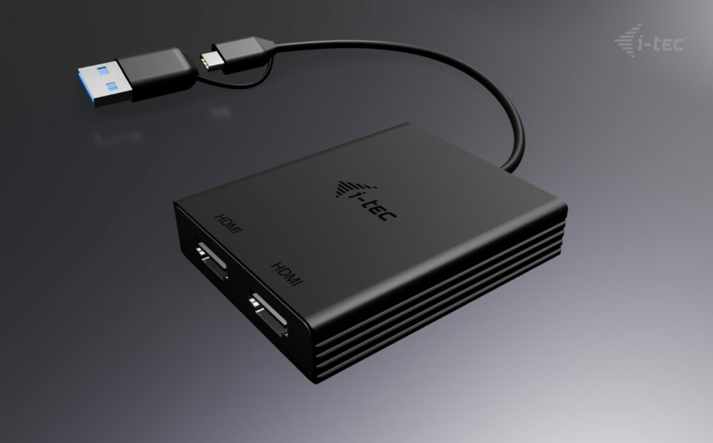 I-TEC USB-A/C 2X HDMI ADAPTER thumbnail