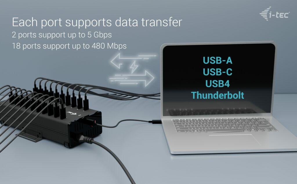 I-TEC CHARGING HUB 20X USB-C thumbnail