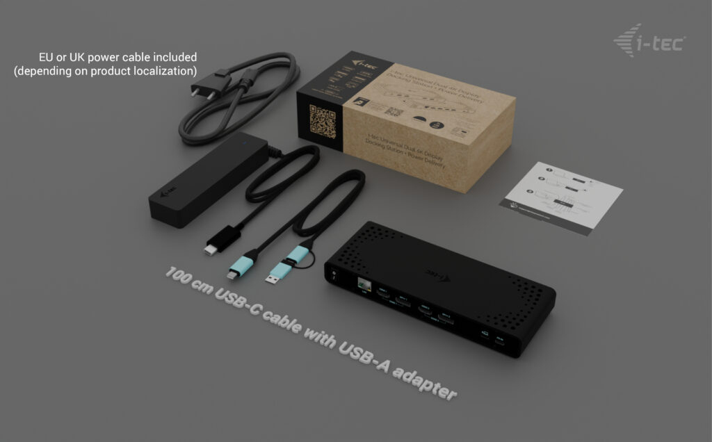I-TEC UNIVERSAL DUAL 4K DOCK PD thumbnail