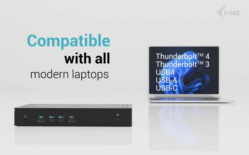 ITEC  Universal 5 x 4K/60Hz Display Docking Station + Power Delivery 100W CA5MONITORDOCKPDUK thumbnail