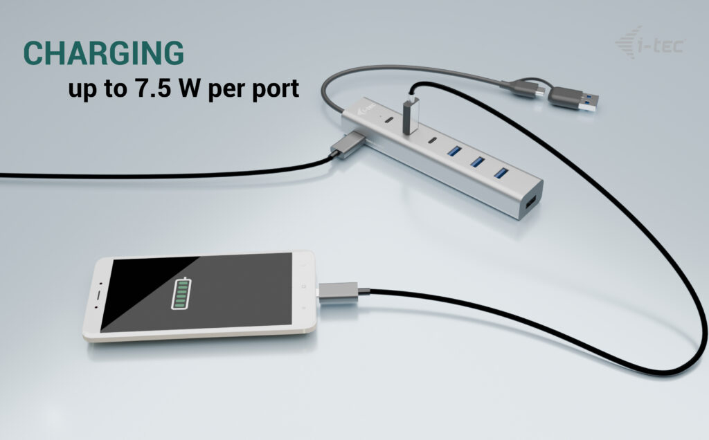 I-TEC USB-C/A CHARGE HUB 7 PORT thumbnail