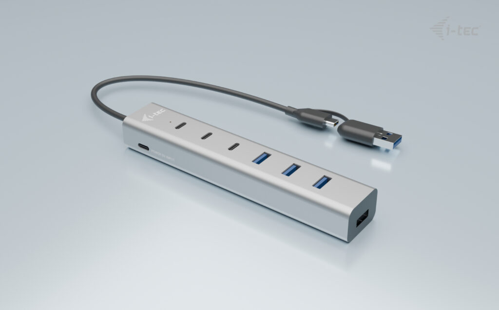 I-TEC USB-C/A CHARGE HUB 7 PORT thumbnail