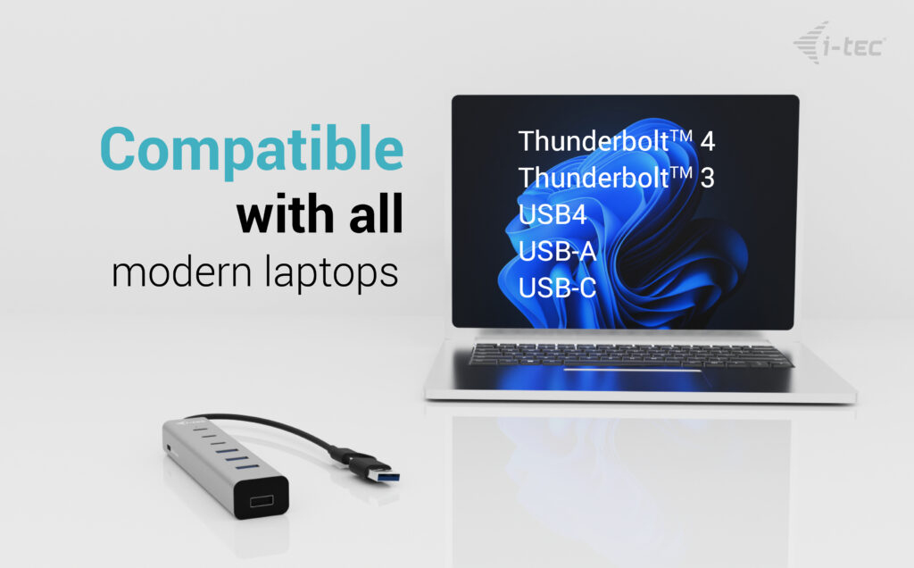 I-TEC USB-C/A CHARGE HUB 7 PORT thumbnail